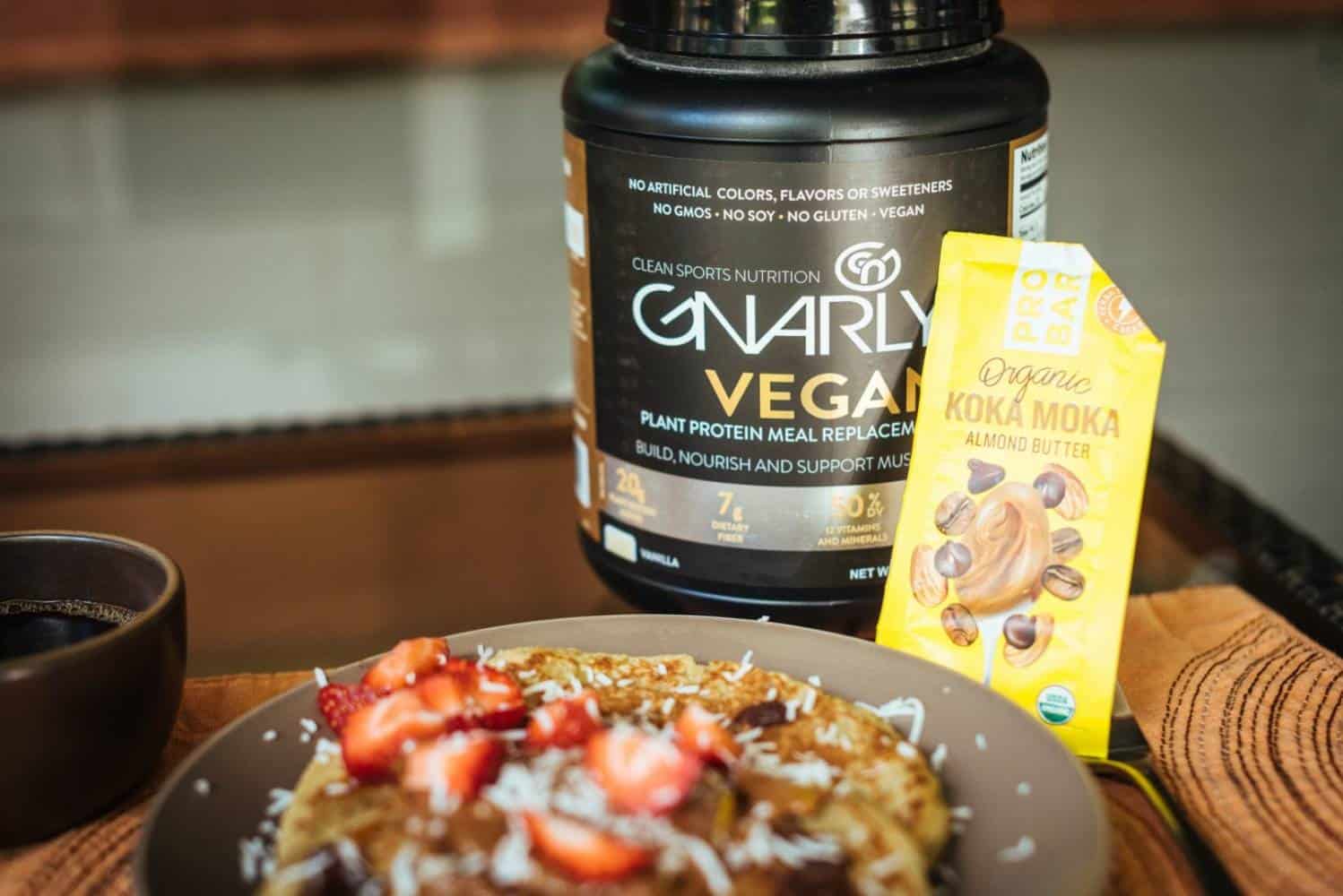 Gnarly Vegan Protein Pancakes