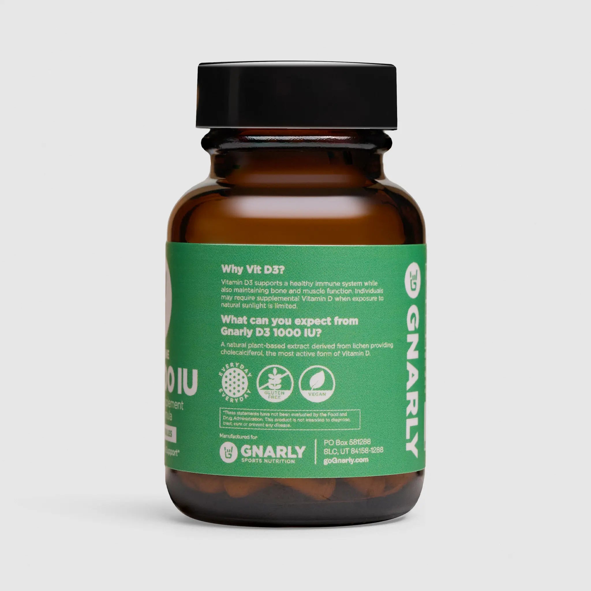 Gnarly Baseline Vitamin D3 - Gnarly Nutrition
