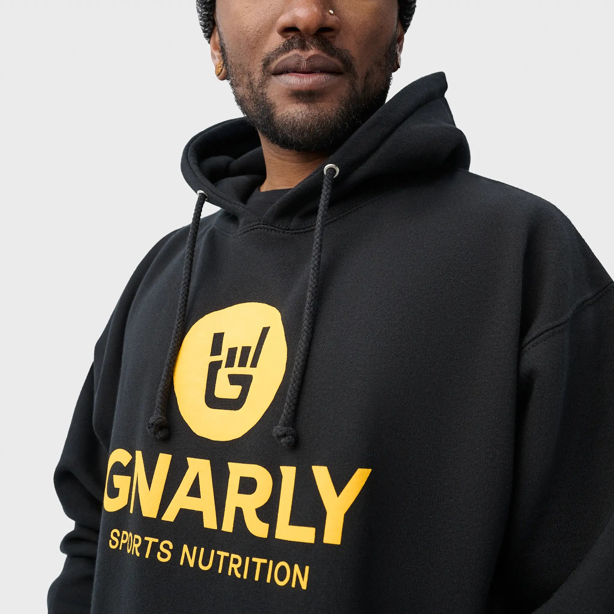 Gnarly Black & Yellow Hoodie - Gnarly Nutrition